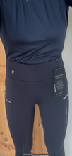 Load image into Gallery viewer, Cavallo winter riding leggings - navy - offer
