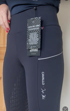 Load image into Gallery viewer, Cavallo winter riding leggings - navy - offer

