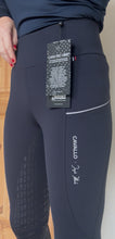 Load image into Gallery viewer, Cavallo winter riding leggings - navy - offer
