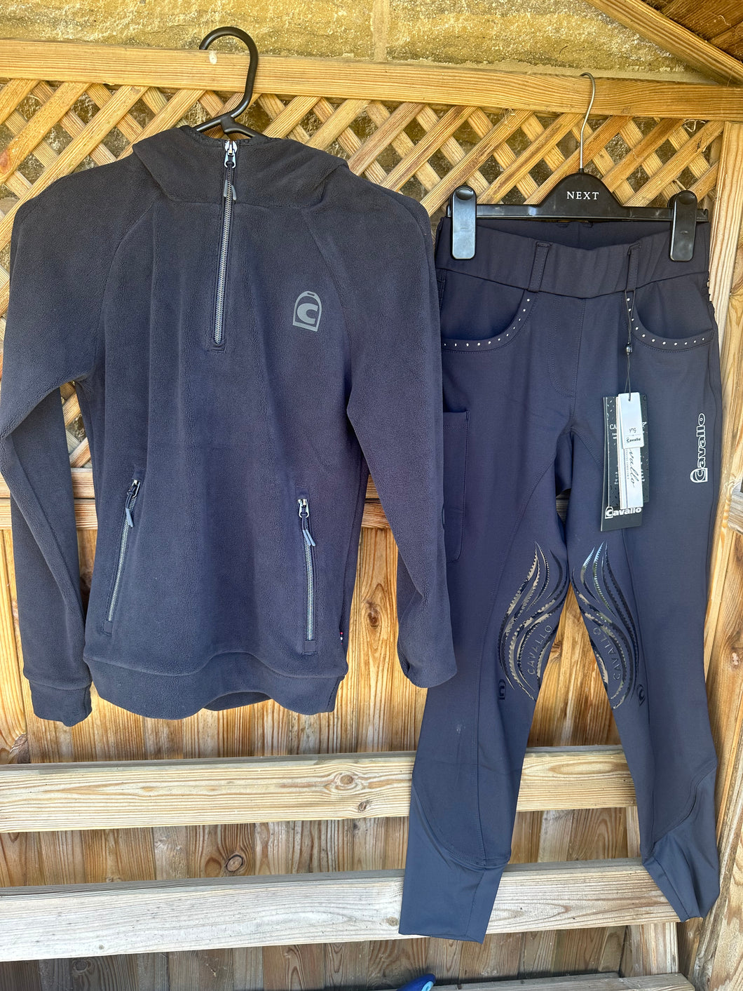 Less than half price Cavallo outfit - navy