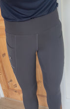 Load image into Gallery viewer, Cavallo winter riding leggings - graphite - offer

