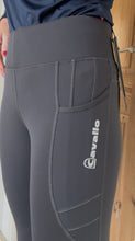 Load image into Gallery viewer, Cavallo winter riding leggings - graphite - offer
