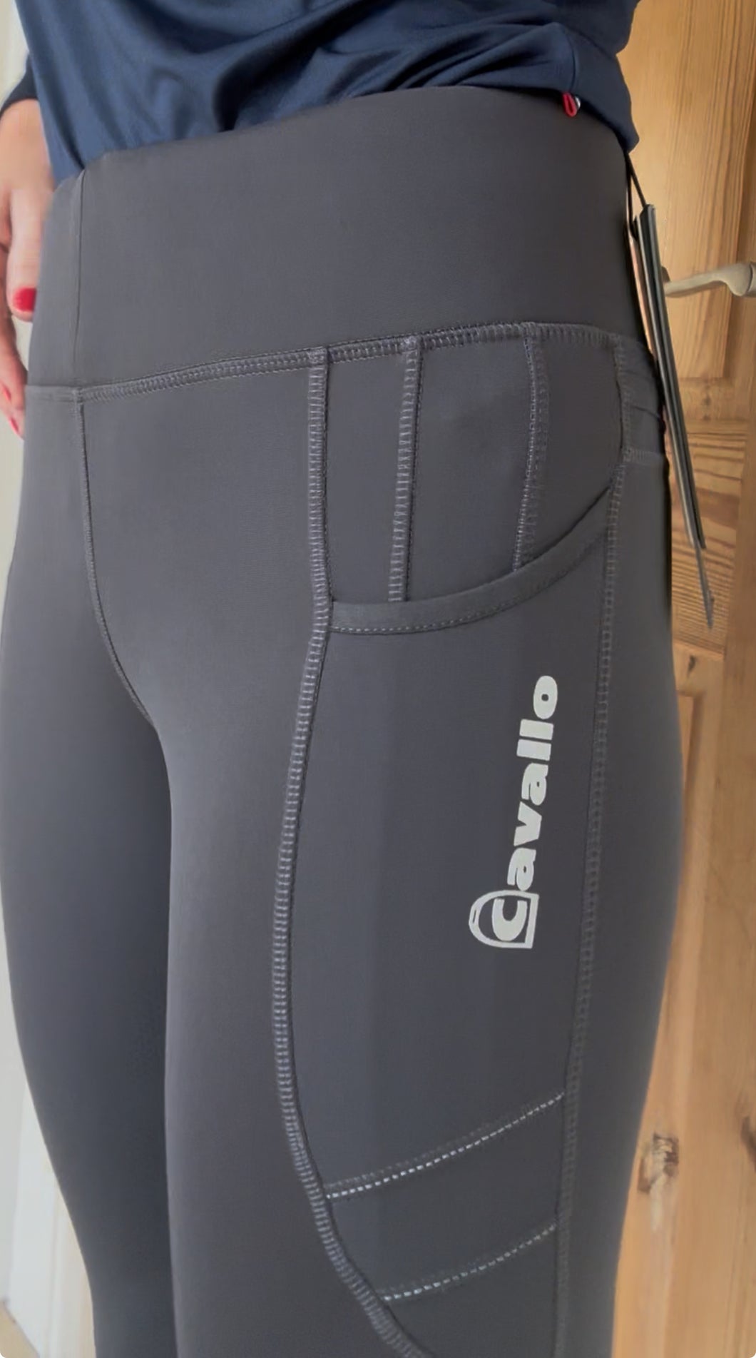 Cavallo winter riding leggings - graphite - offer