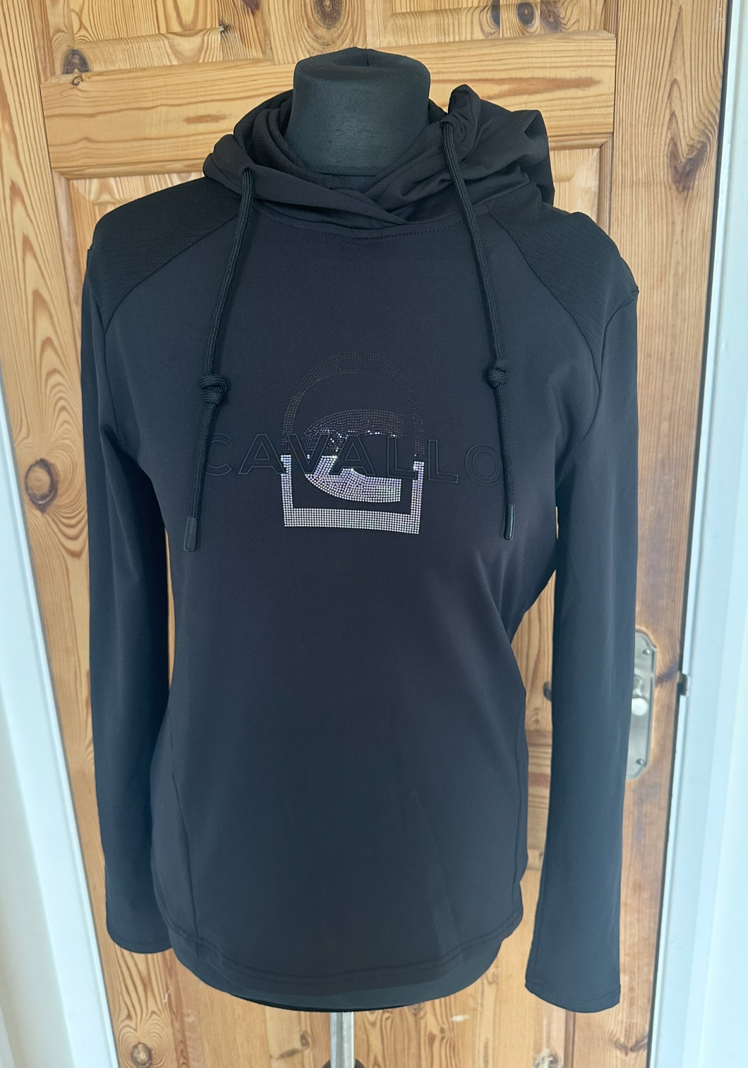 Cavallo hoody - Black - half price !