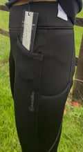 Load image into Gallery viewer, Cavallo Lou grip winter riding leggings - Black
