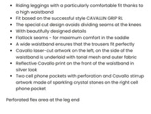 Load image into Gallery viewer, Cavallo Riding Leggigs full seat - Navy sale
