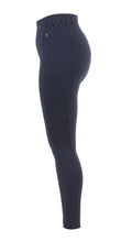 Load image into Gallery viewer, Cavallo Riding Leggigs full seat - Navy sale
