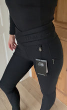 Load image into Gallery viewer, Bloomfields Black Crystal riding leggings .
