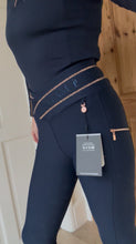 Load image into Gallery viewer, Bloomfields Crystal riding legging - Navy
