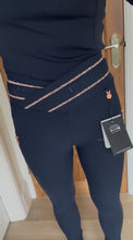 Load image into Gallery viewer, Bloomfields Crystal riding legging - Navy
