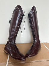 Load image into Gallery viewer, IR Lace  riding boots - Bordeaux
