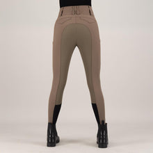 Load image into Gallery viewer, Added RIDING BREECHES ES-AURELIA DIAMOND FULLGRIP - chocolate chip
