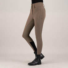 Load image into Gallery viewer, Added RIDING BREECHES ES-AURELIA DIAMOND FULLGRIP - chocolate chip
