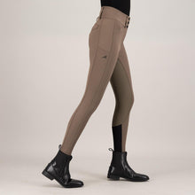 Load image into Gallery viewer, Added RIDING BREECHES ES-AURELIA DIAMOND FULLGRIP - chocolate chip
