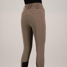 Load image into Gallery viewer, Added RIDING BREECHES ES-AURELIA DIAMOND FULLGRIP - chocolate chip
