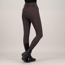Load image into Gallery viewer, Added RIDING BREECHES ES-AURELIA DIAMOND FULLGRIP - MOCCA
