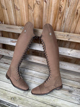 Load image into Gallery viewer, Boot number 18, Cavallo lace boot in Nubuck Mocca - SALE
