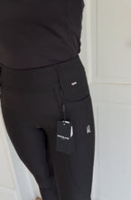 Load image into Gallery viewer, Kingsland A Shape full seat pull on Breeches in Black - offer price.
