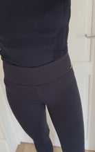 Load image into Gallery viewer, Kingsland full seat navy riding tights

