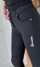 Load image into Gallery viewer, cavallo warm softshell winter breeches - Black - Offer Price
