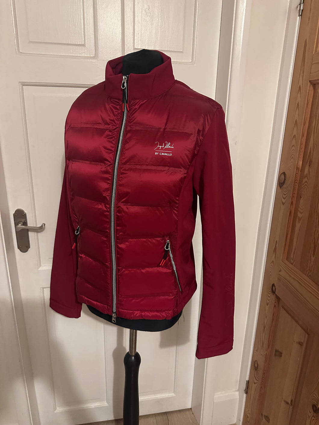 Cavallo coat in red - on offer .