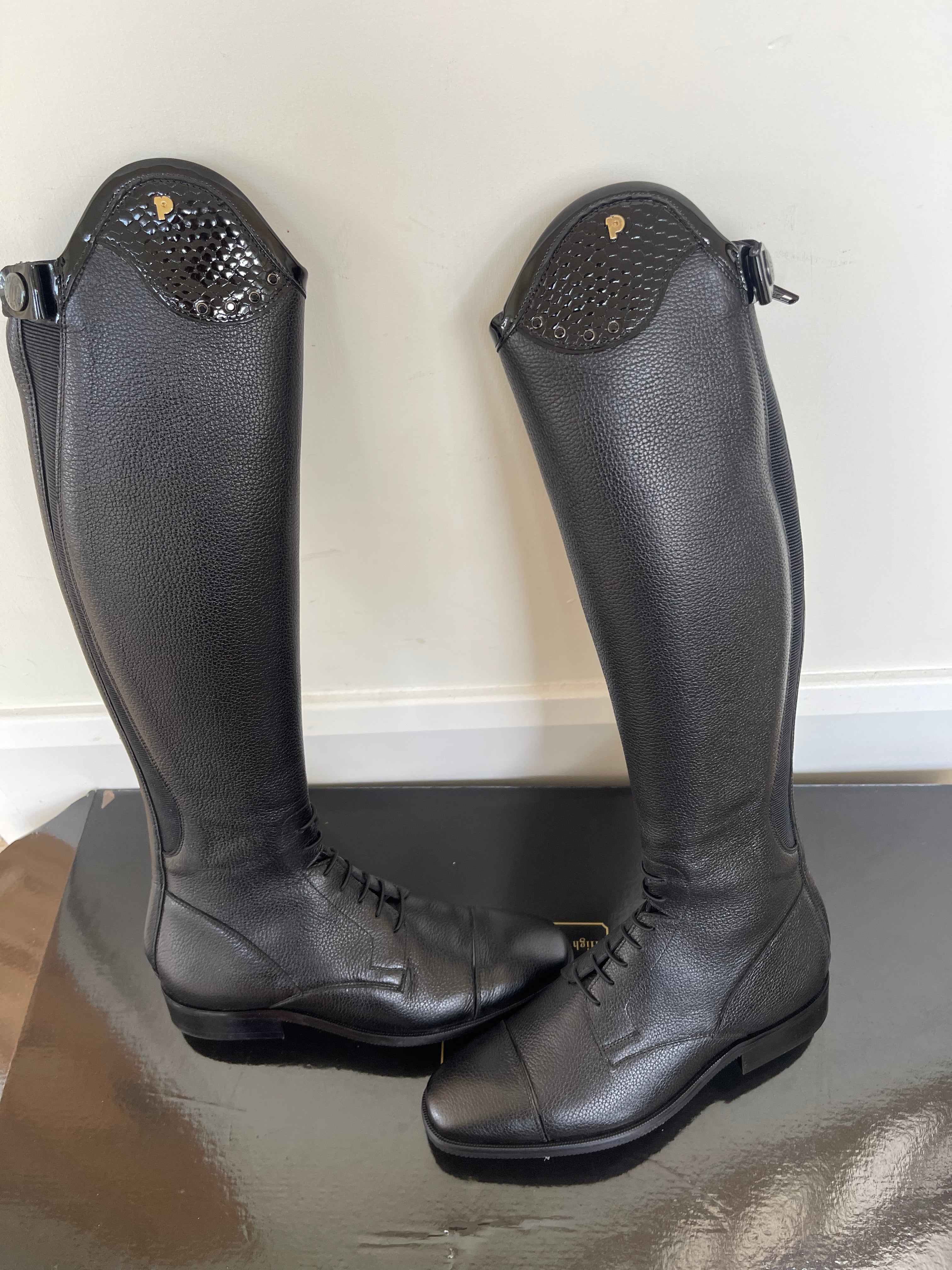 SALE Petrie Luca boots - Black – Nikki Moxon Equestrian ltd